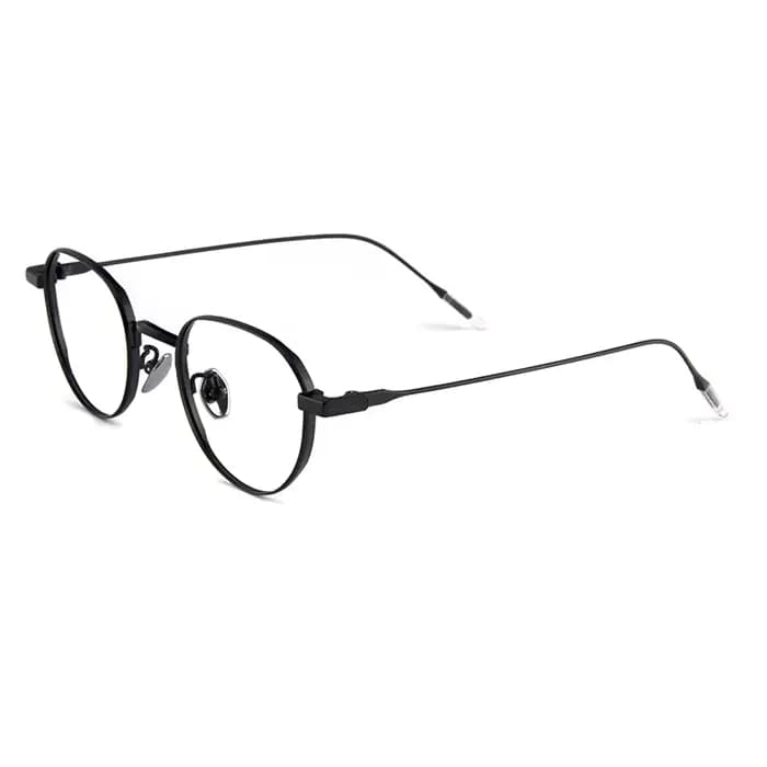 Montures de lunettes en titane ultra-légères faites à la main pour hommes
