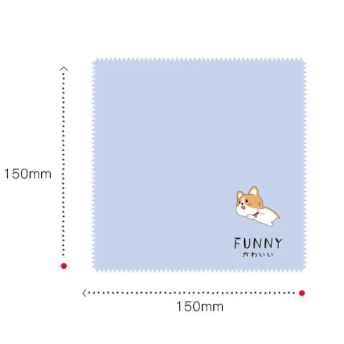4 lingettes nettoyantes en microfibre pour lunettes de soleil