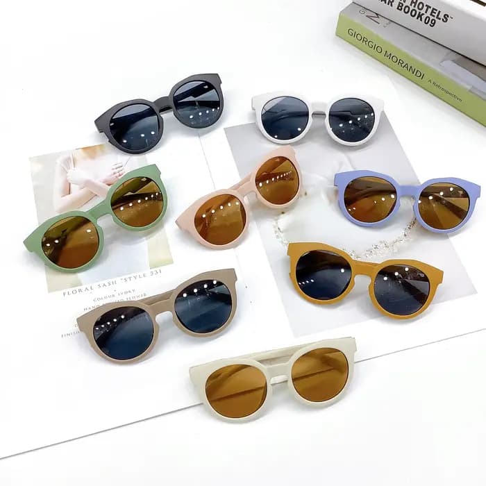 Lunettes de soleil anti-perruque pour enfants, pare-soleil tendance pour bébé