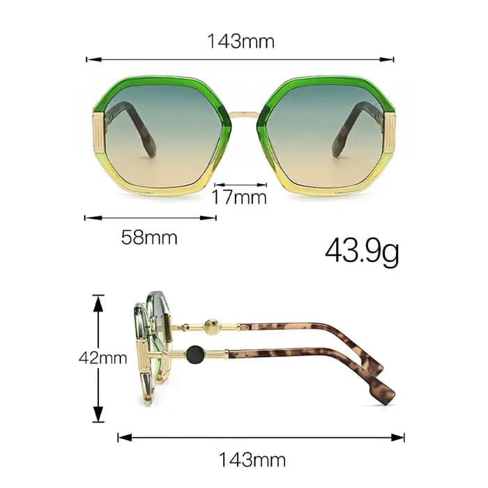 Lunettes de soleil à la mode pour femmes