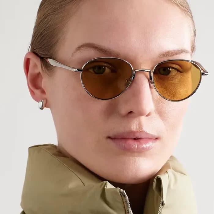 Lunettes de soleil ovales pour femmes