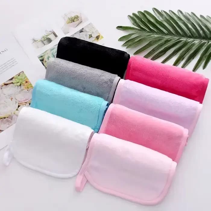 Tampons démaquillants tampons de coton réutilisables gomme de maquillage serviette faciale en microfibre nettoyant pour le visage lingettes de nettoyage soins de la peau outils de beauté