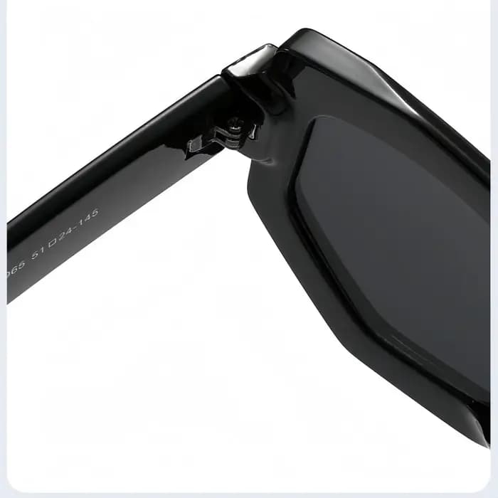 Lunettes de soleil tendance à grande monture irrégulière européenne et américaine pour hommes et femmes