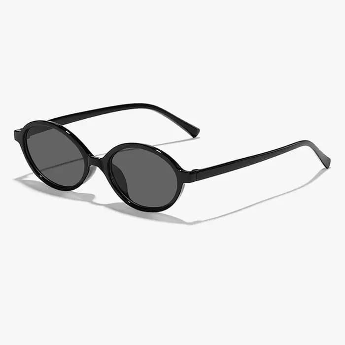 Petites lunettes de soleil léopard ovales pour femmes et hommes