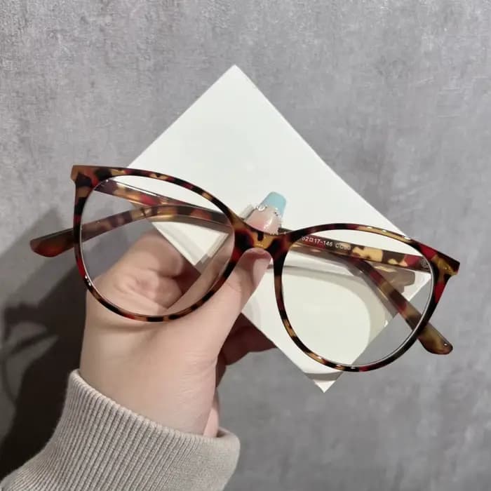 Lunettes unies à la mode pour femmes