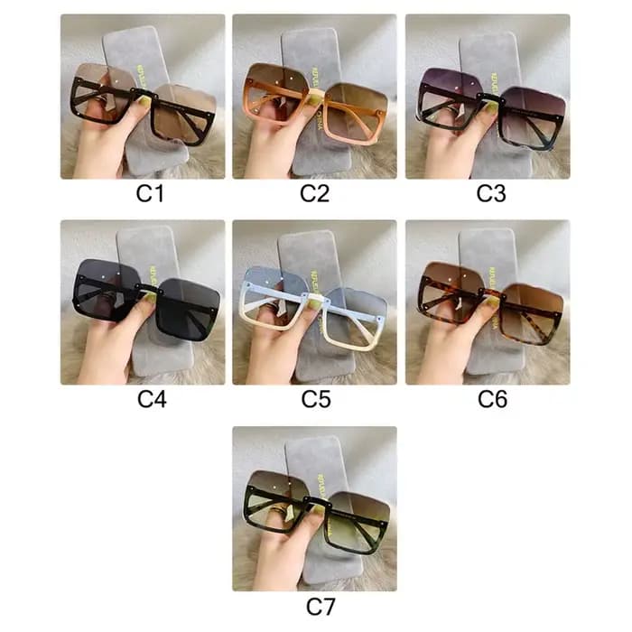 Respzed-Lunettes de soleil carrées vintage pour femmes