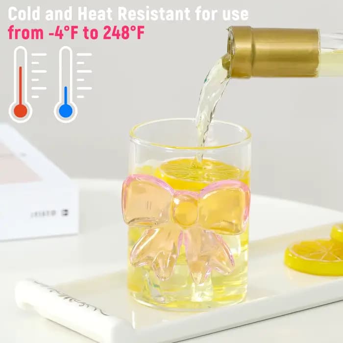 Flûtes à champagne de mariage, lot de 2 verres coquette rose avec nœud et tiges renforcées, verres à champagne mignons de 10 oz avec pieds décoratifs
