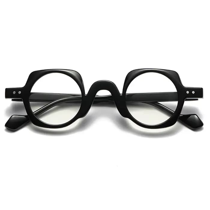 JNPCXI nouveauté rétro rond Punk lunettes pour hommes lentille claire mode