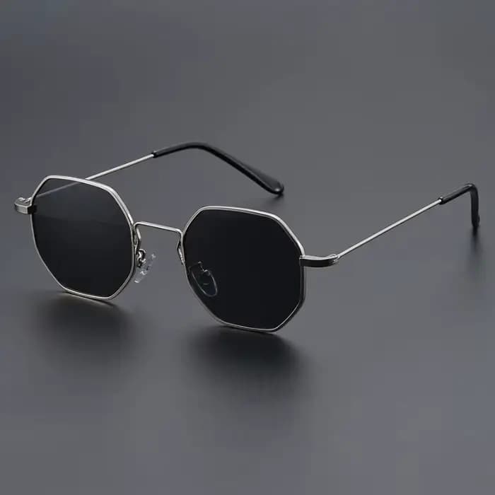 Lunettes de mode classiques à monture géométrique pour hommes