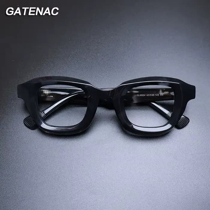 Testosterone Enac-Lunettes vintage en acétate pour hommes et femmes