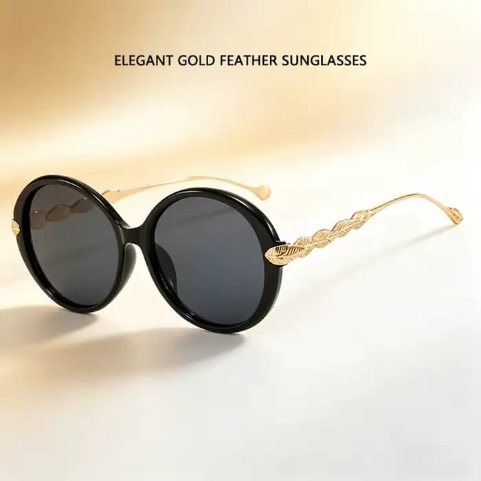 Lunettes de soleil rondes surdimensionnées pour femmes