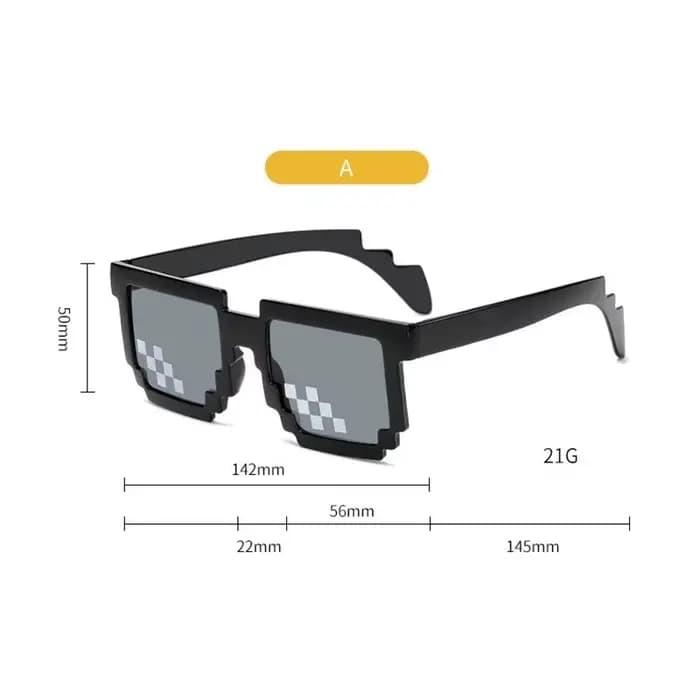 Lunettes de soleil Thug Life 8 bits