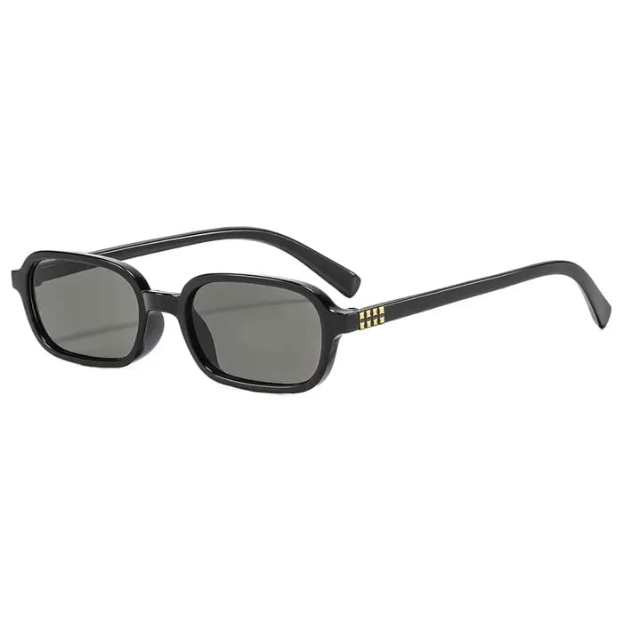 Lunettes de soleil vintage pour hommes et femmes 2026 – Montures tendance rectangulaires anti-UV400 – Petites