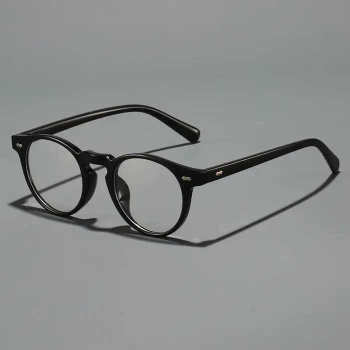 Lunettes à monture ronde TR90 de nouveau style classique rétro – Accessoire streetwear indispensable pour hommes et femmes à la mode