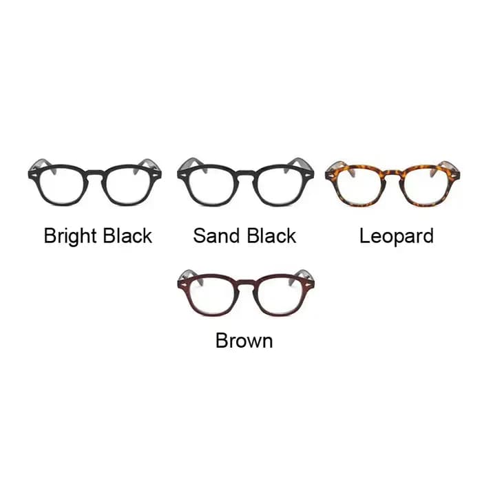 Johnny Depp Style lunettes homme Vintage rond Rivet
