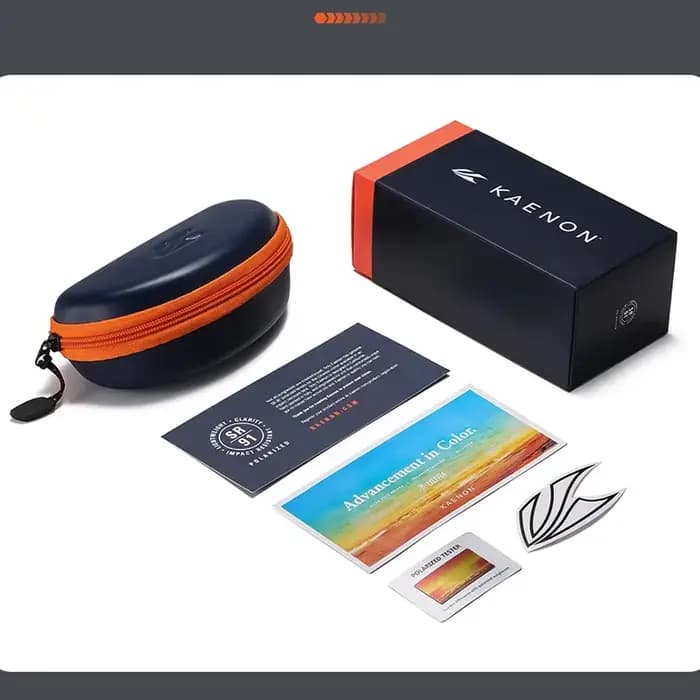 KAENON Lunettes de soleil de sport polarisées classiques pour hommes et femmes