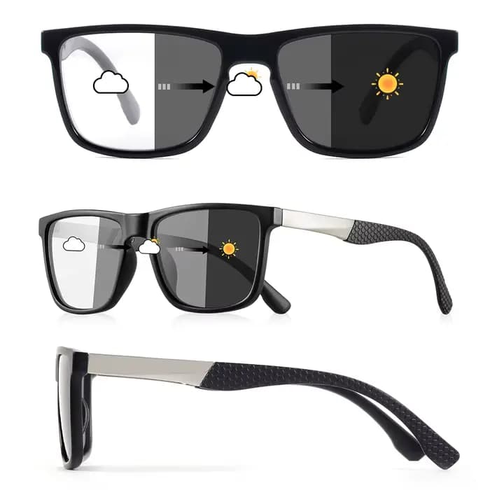 Lunettes de soleil photochromiques pour hommes et femmes