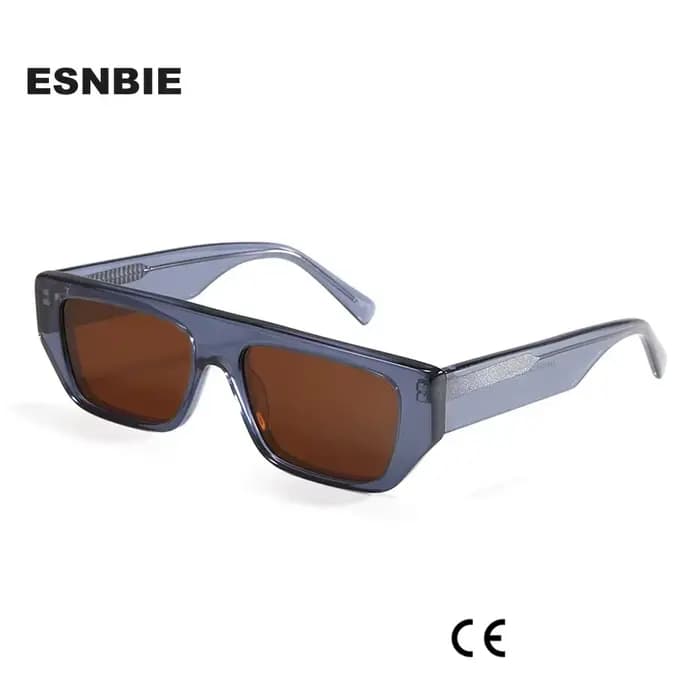 Lunettes de soleil rectangulaires polarisées pour femmes