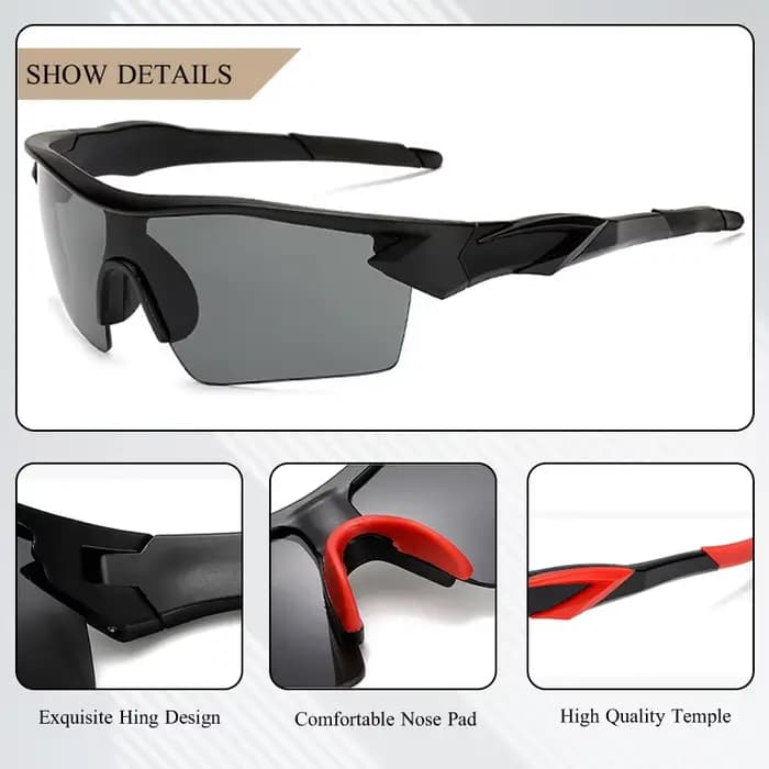 Lunettes de soleil anti-irritation pour hommes et femmes