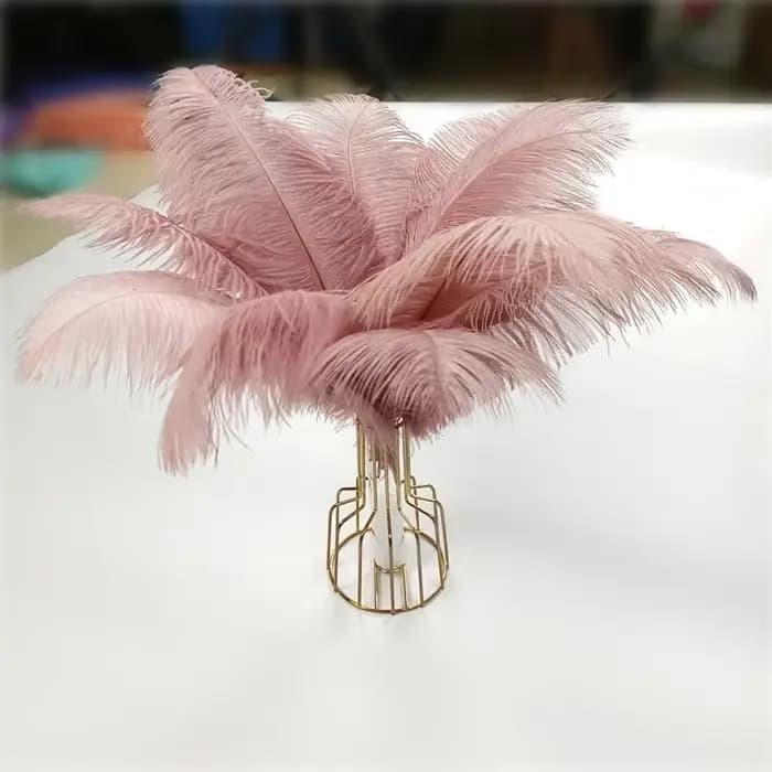 Plumes d'autruche colorées pour artisanat, décoration de mariage, accessoires artisanaux, centres de Table, décor de Plumes de carnaval, 10 pièces/lot