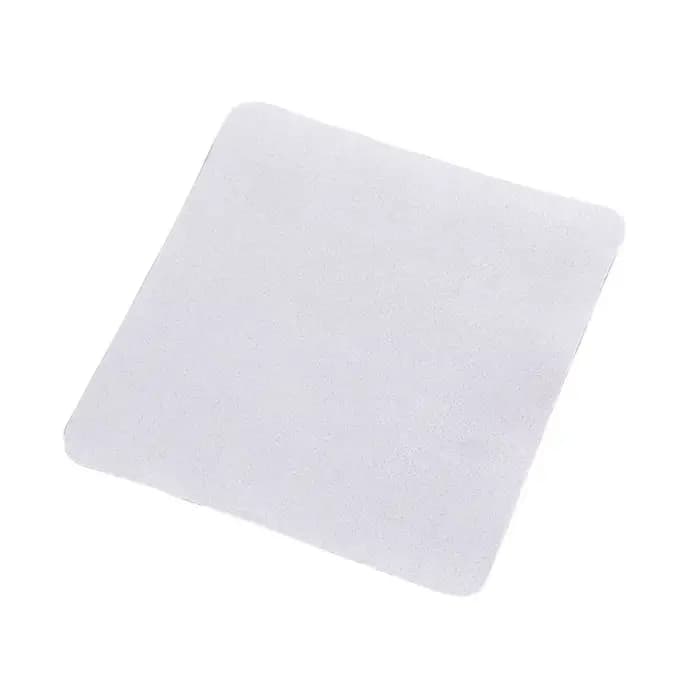 Chiffon de lunettes en daim microfibre couleur unie nettoyant