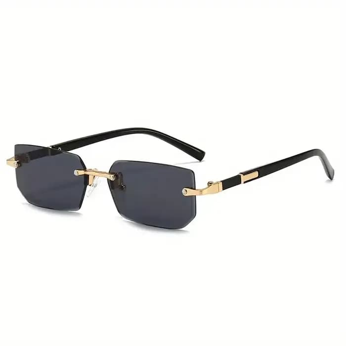 Lunettes de soleil rectangulaires sans bords