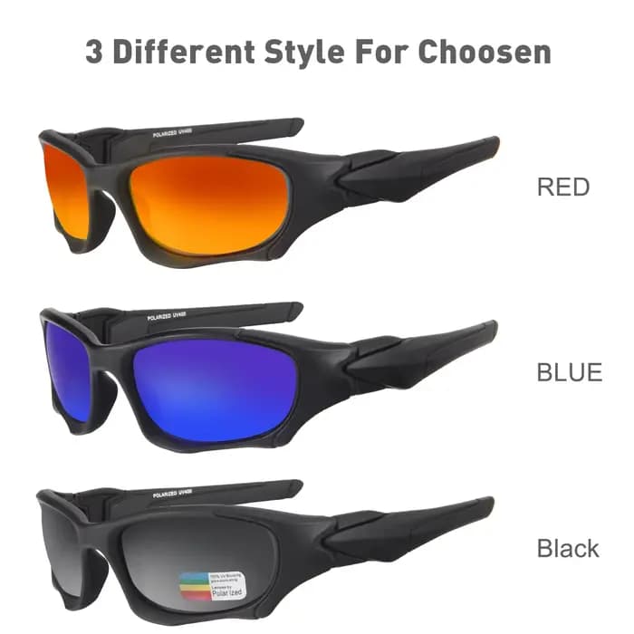 QUESHARK – lunettes de soleil ultralégères pour hommes et femmes