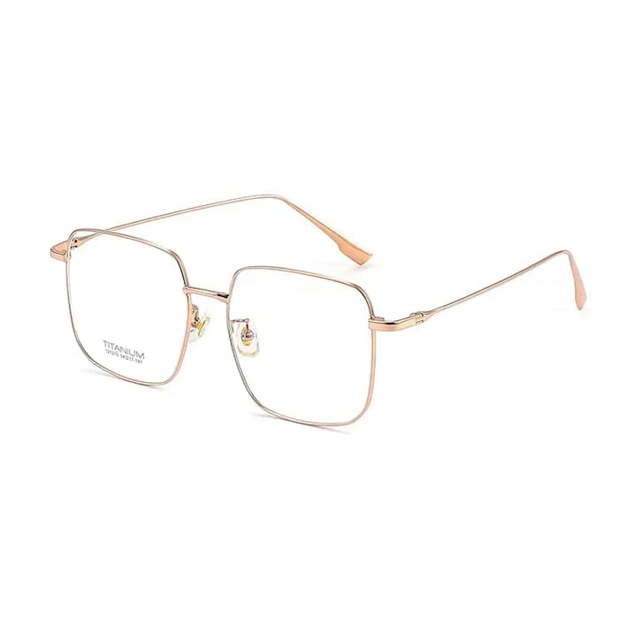 Monture de lunettes en titane ultralégère pour femmes