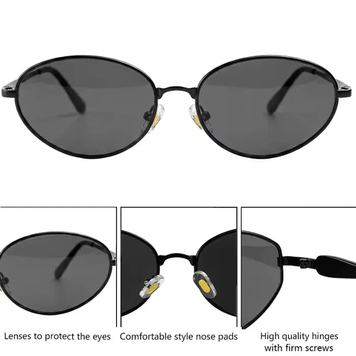 Lunettes de soleil œil de chat vintage pour femme 2026 – Tendance