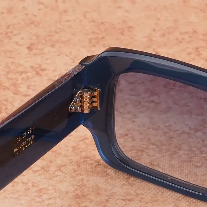 JMM MIGLIA Lunettes de soleil rectangulaires en acétate pour hommes et femmes faites à la main au Japon