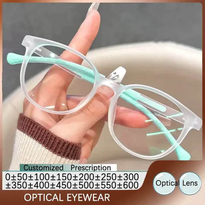 Nouvelles lunettes de prescription transparentes pour enfants