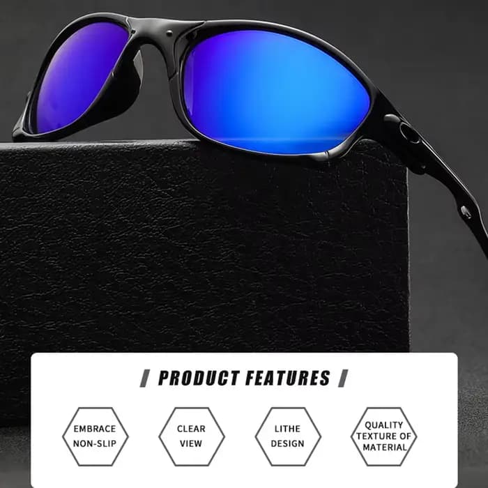 Lunettes de soleil coupe-vent colorées pour hommes et femmes