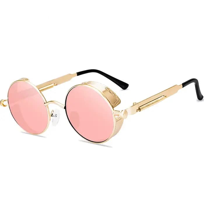 Lunettes de soleil de Style Steam Punk en métal Steampunk mode hommes