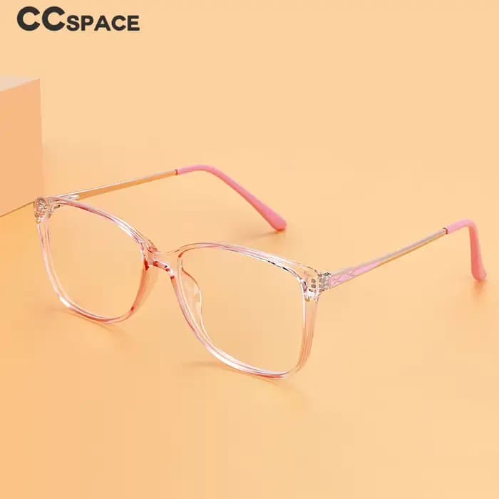 49587 femmes lunettes transparentes Anti lumière bleue ordinateur de jeu Tr90