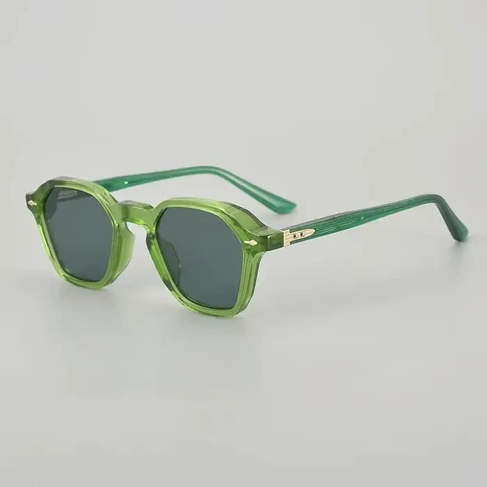 Lunettes de soleil japonaises faites à la main en acétate épais