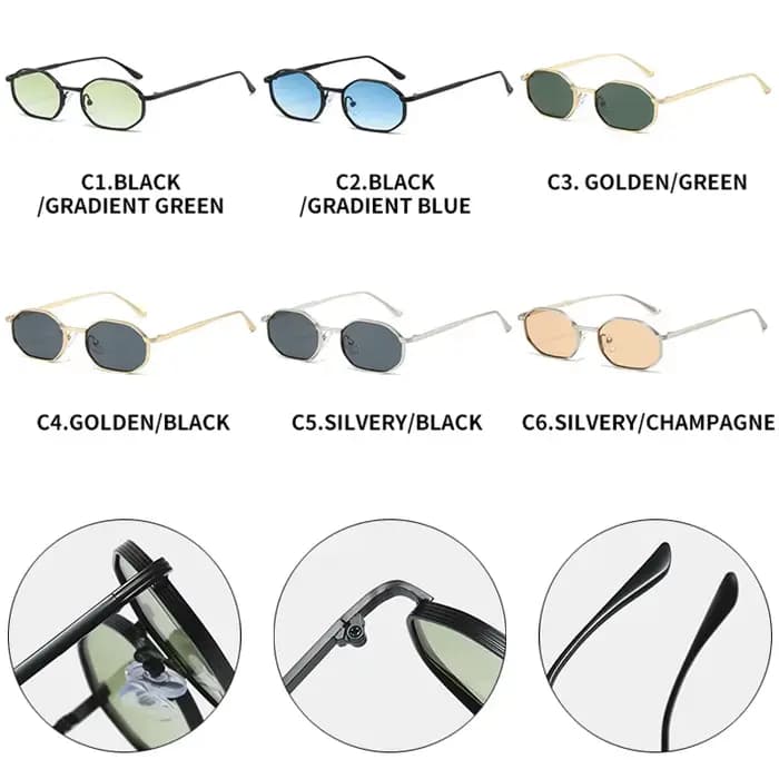 SO&EI – lunettes de soleil rétro pour femmes et hommes