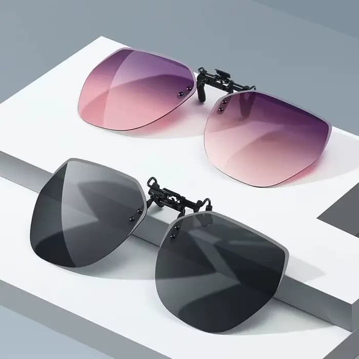 Lunettes de soleil polarisées à Clip pour hommes et femmes