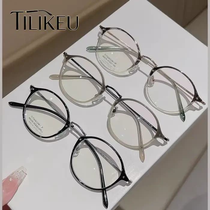 Nouvelle monture de lunettes coréenne en titane TR pour femmes