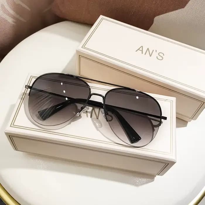 Nouveau Vintage pilote lunettes De soleil femmes hommes marque