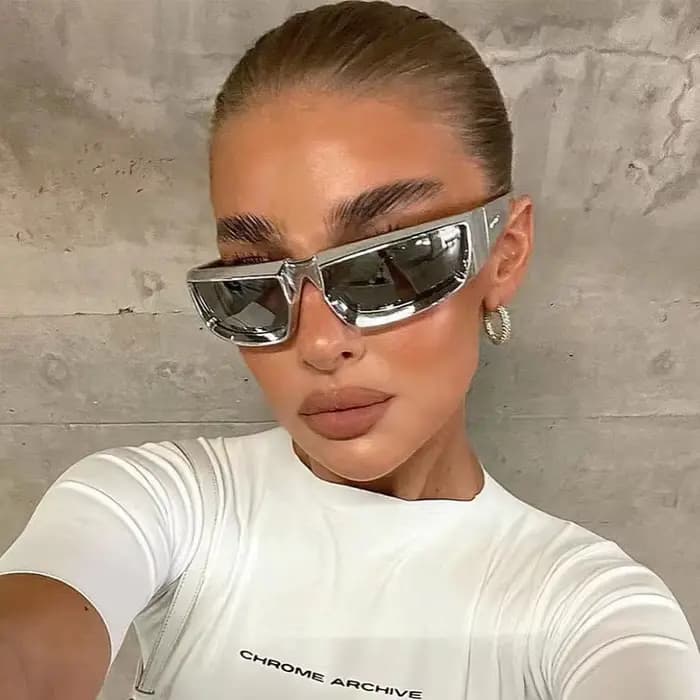 Lunettes de soleil à fouet pour hommes et femmes