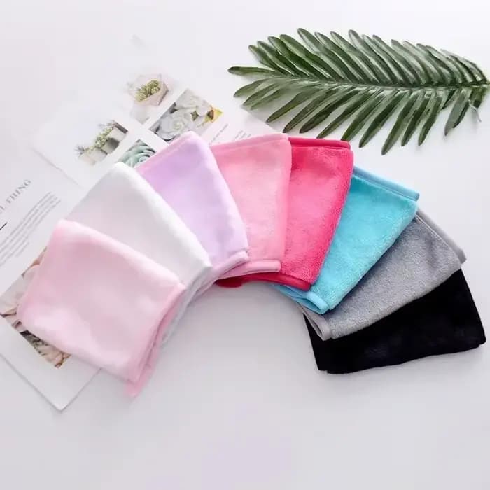 Tampons démaquillants tampons de coton réutilisables gomme de maquillage serviette faciale en microfibre nettoyant pour le visage lingettes de nettoyage soins de la peau outils de beauté