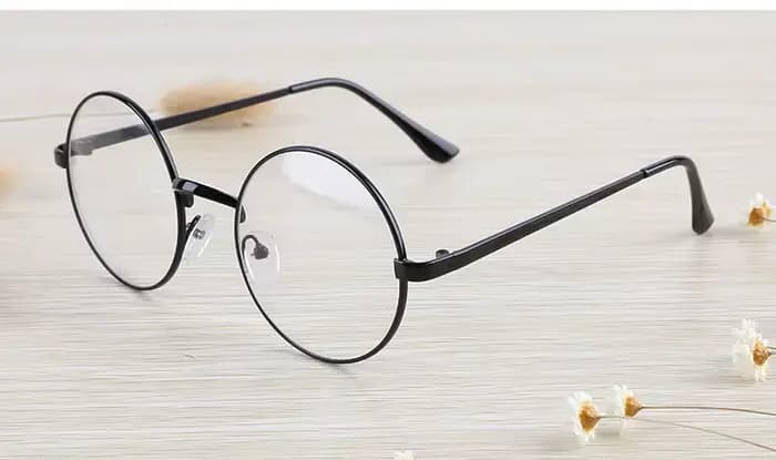 Monture de lunettes transparente ronde 2026 pour femmes et hommes