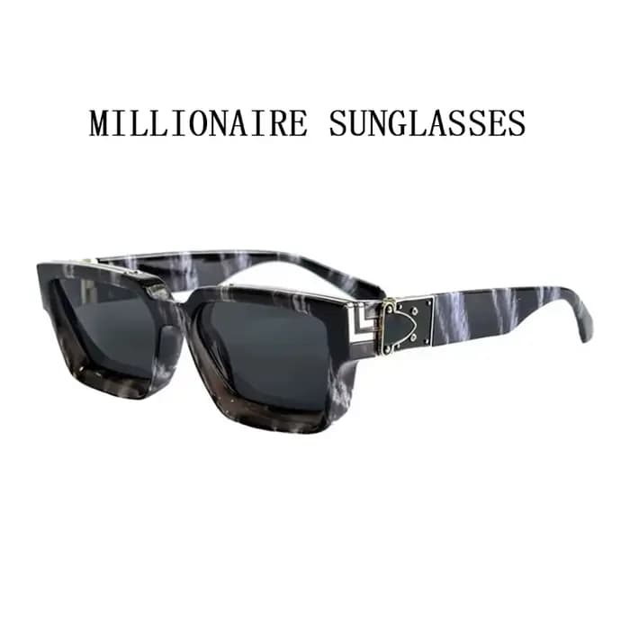 Lunettes De soleil rétro millionnaire pour hommes