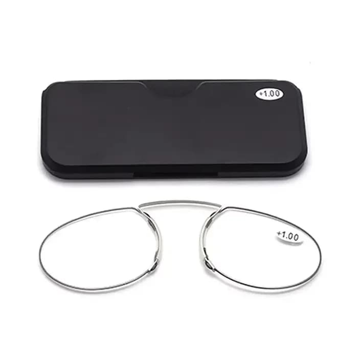 Lunettes de lecture à pince-nez sans bords