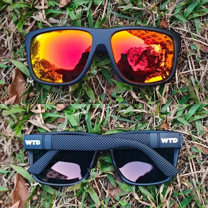 Lunettes de soleil polarisées WTD UV400 anti-reflet coupe-vent pour hommes et femmes