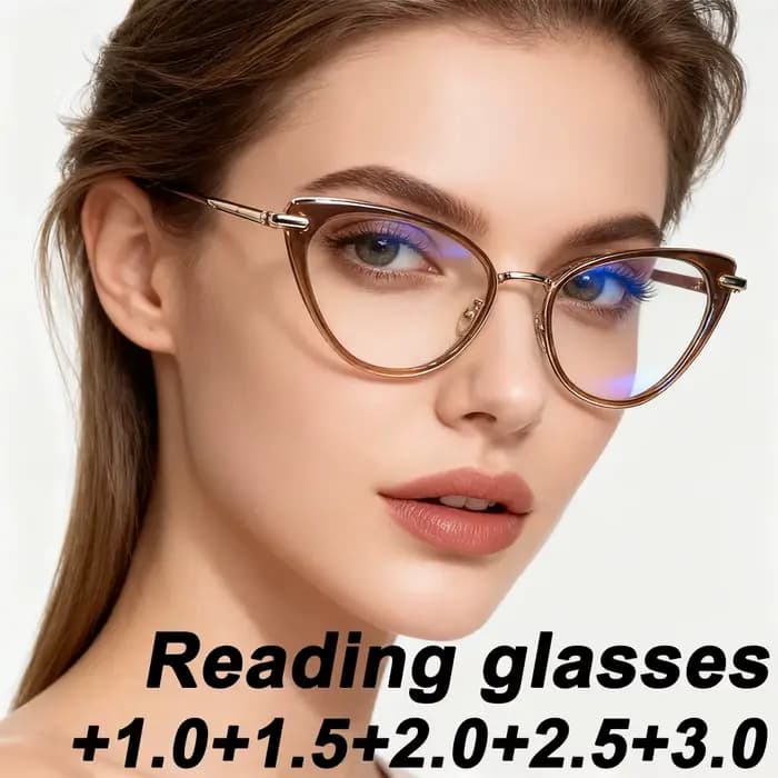 Lunettes de presbytie œil de chat HD