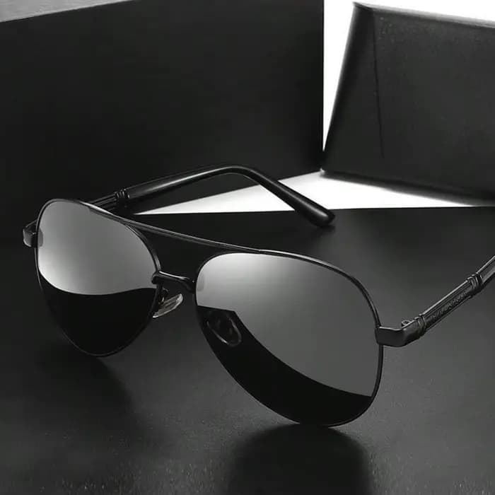 Lunettes de soleil pour hommes Vision jour et nuit conduite pêche Anti-UV tendance nuances