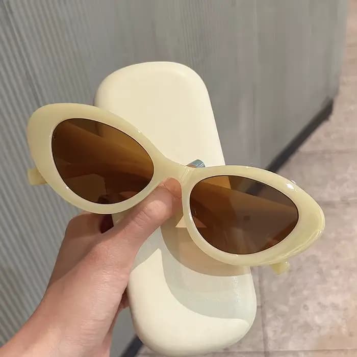 Lunettes de soleil œil de chat vintage pour hommes et femmes