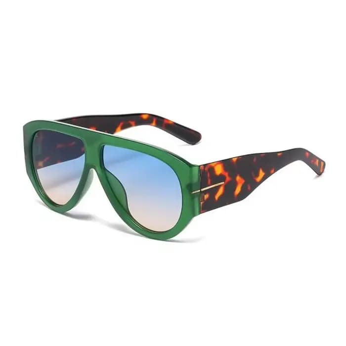 Nouvelles lunettes de soleil tendance surdimensionnées à monture large Y2K pour femmes