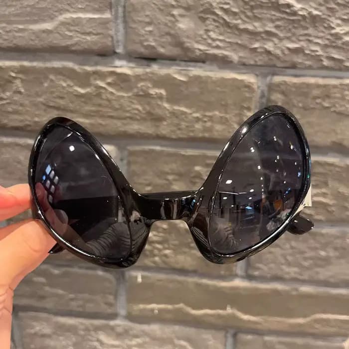 Lunettes de soleil fantaisie vertes